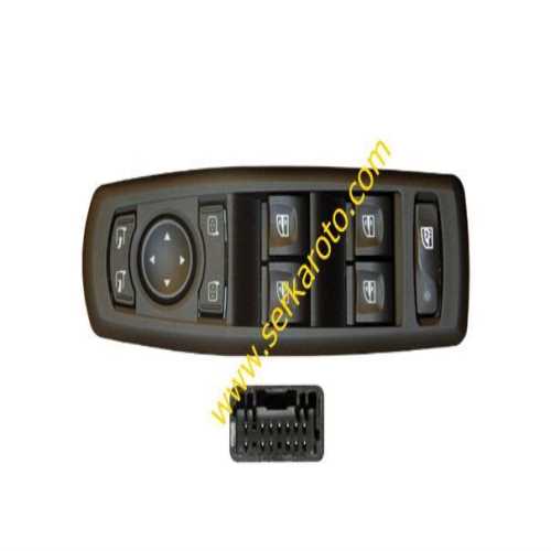 MEGANE III CAM AÇMA DÜGMESI KOMPLE PANEL 